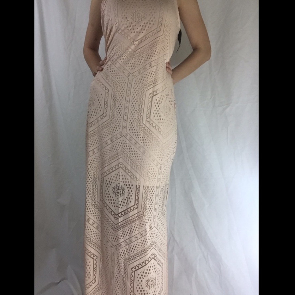 Pink maxi dress!